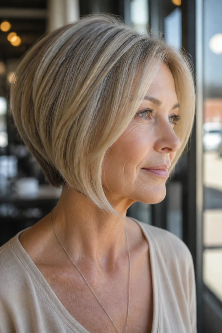 27 Short Bobs for Thinning Hair on Older Women