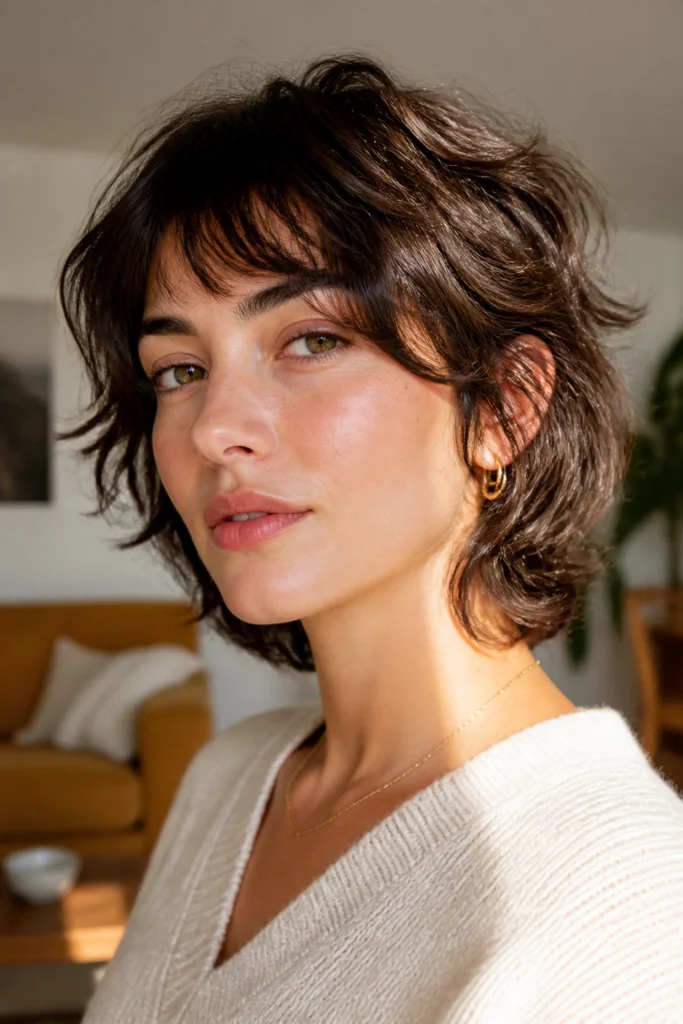 20 Short Wavy Hairstyles for Soft Texture