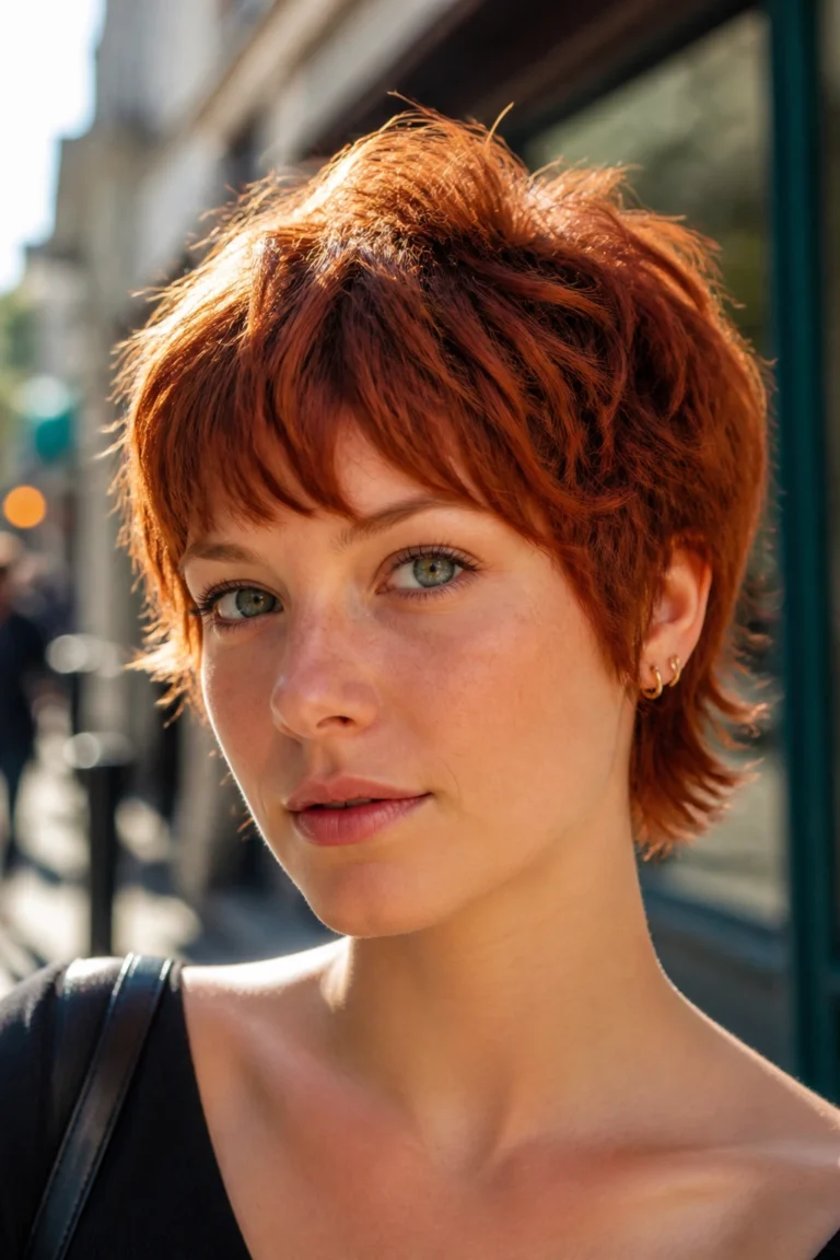 38 Short Shag Hairstyles for Red Hair