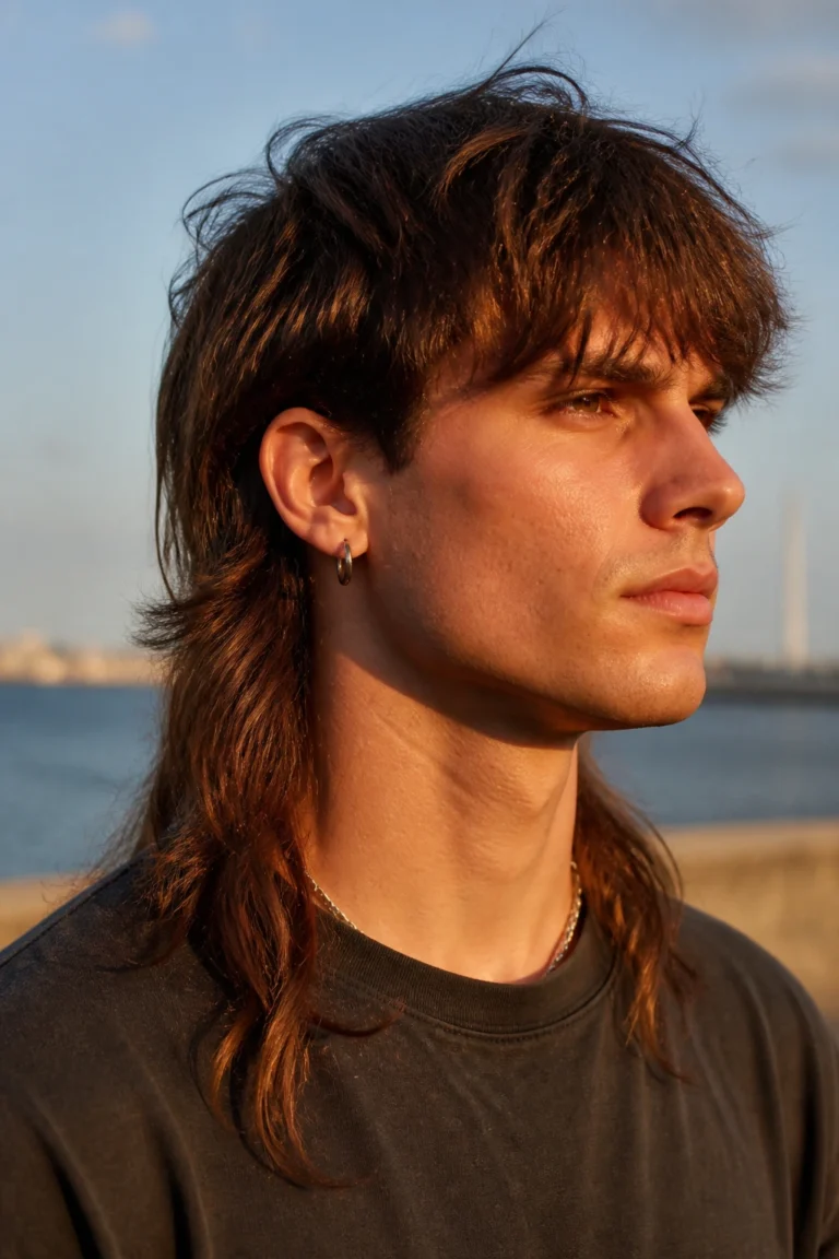 28 Long Shaggy Mullet Cuts for Straight Hair