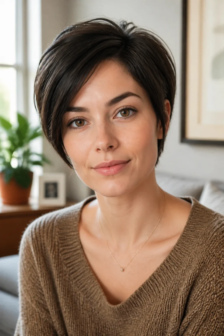 18 Short Hairstyles for Heart Shaped Faces