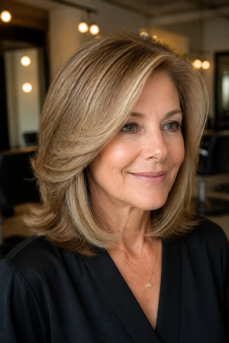 21 Medium Layered Haircuts for Older Women