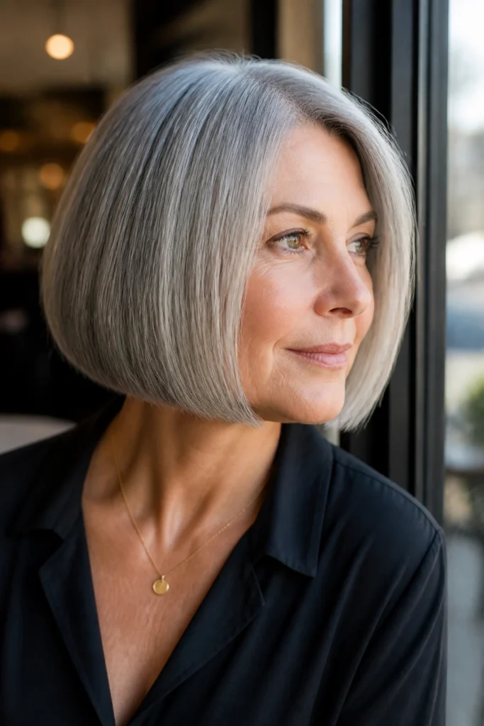 32 Gray Hair Looks for Thick Hair