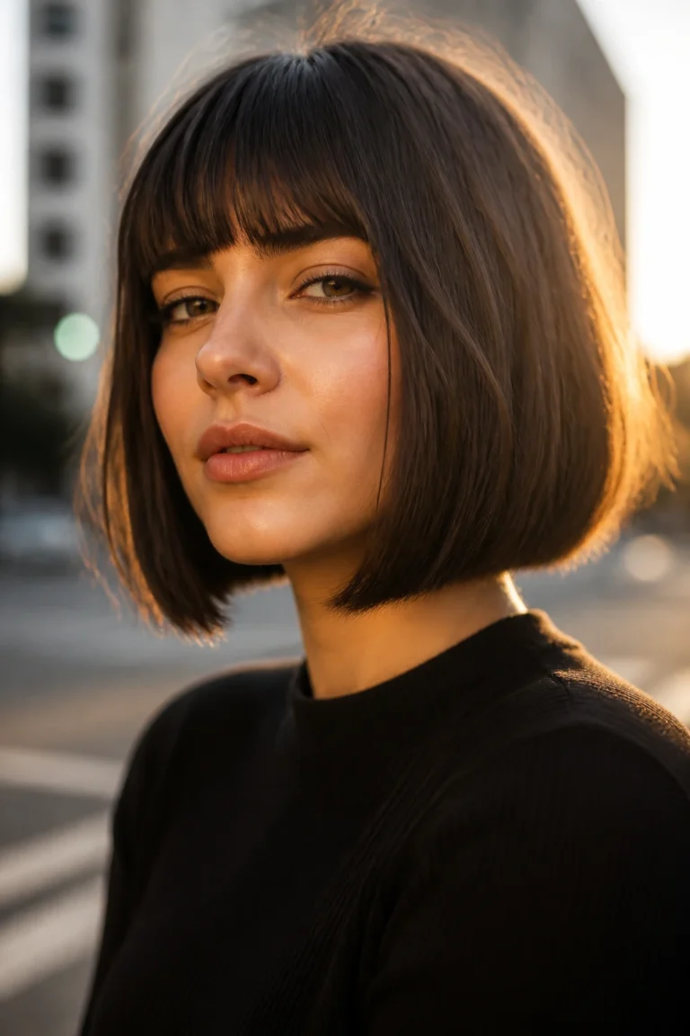 22 Short Hair With Bangs for Thick Hair