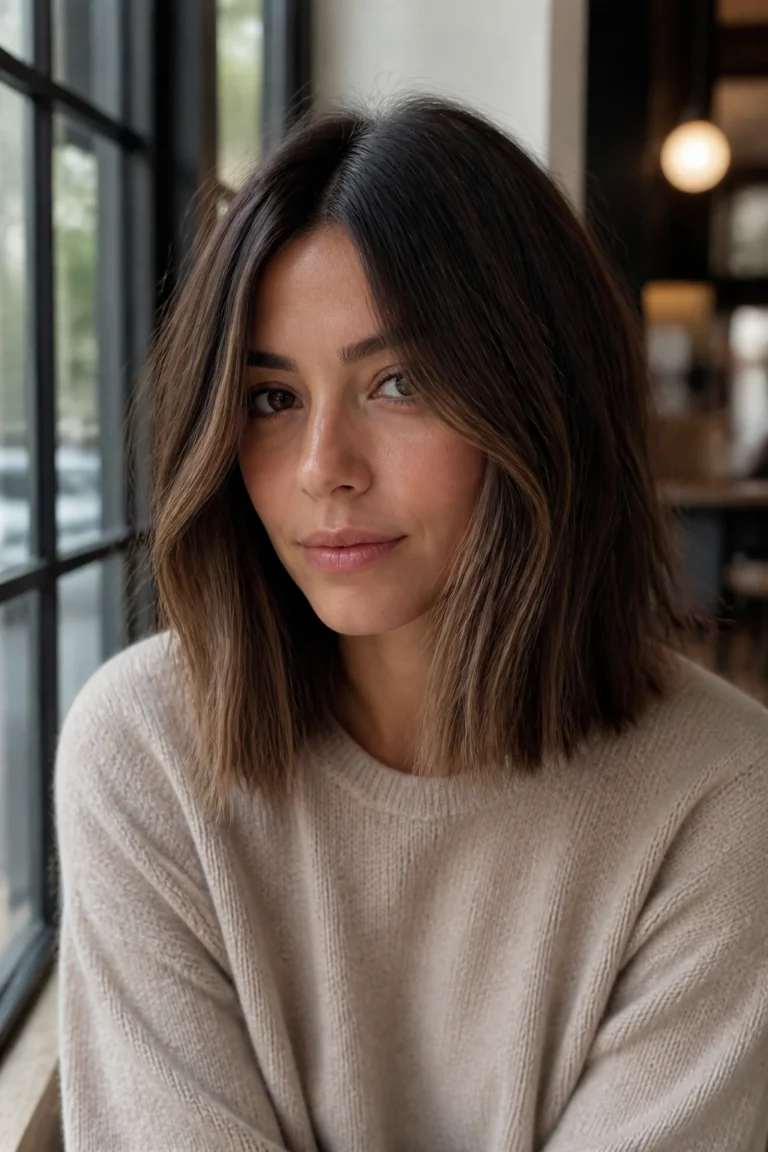 20 Shoulder Length Choppy Haircuts for Lived-In Soft Texture