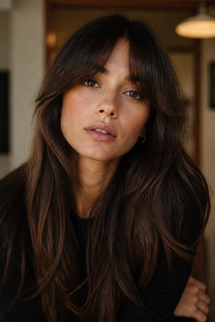 19 Bang Styles for Long Hair