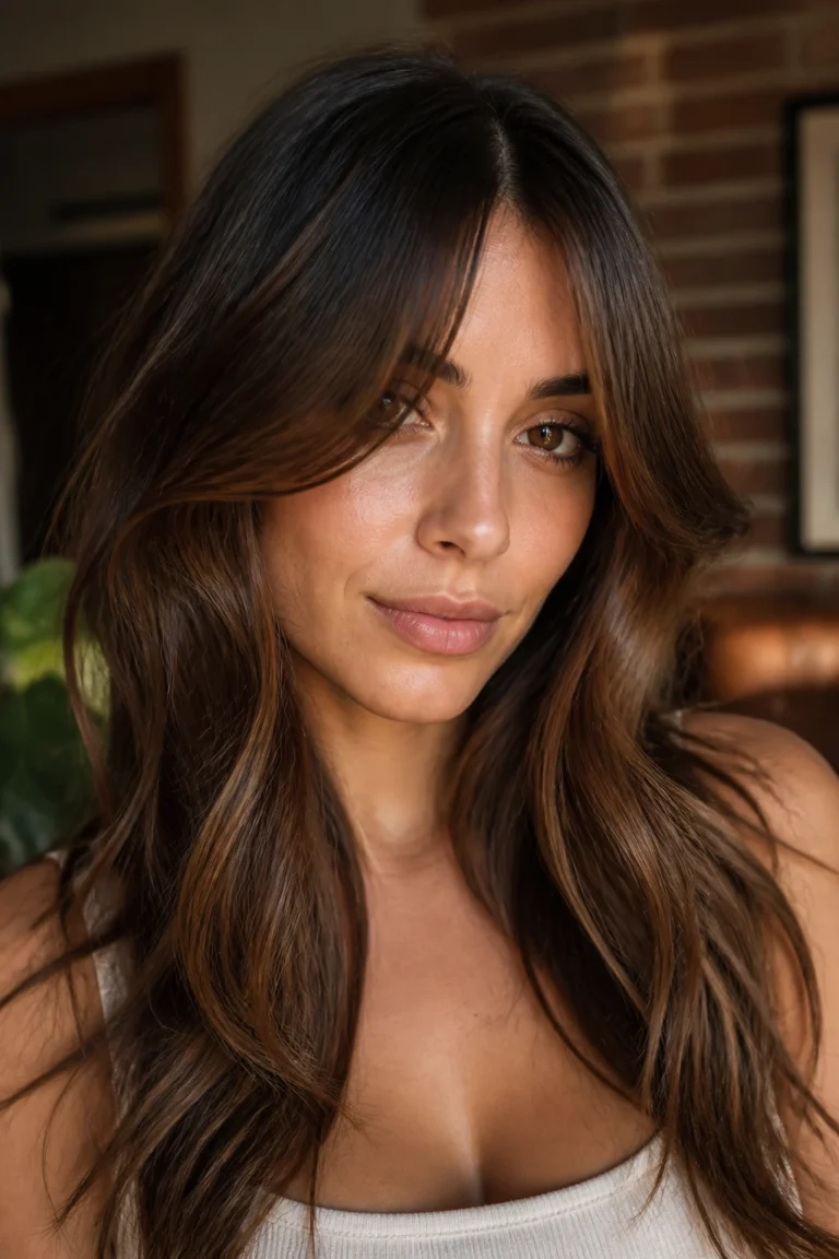 27 Curtain Bang Styles for Long Hair