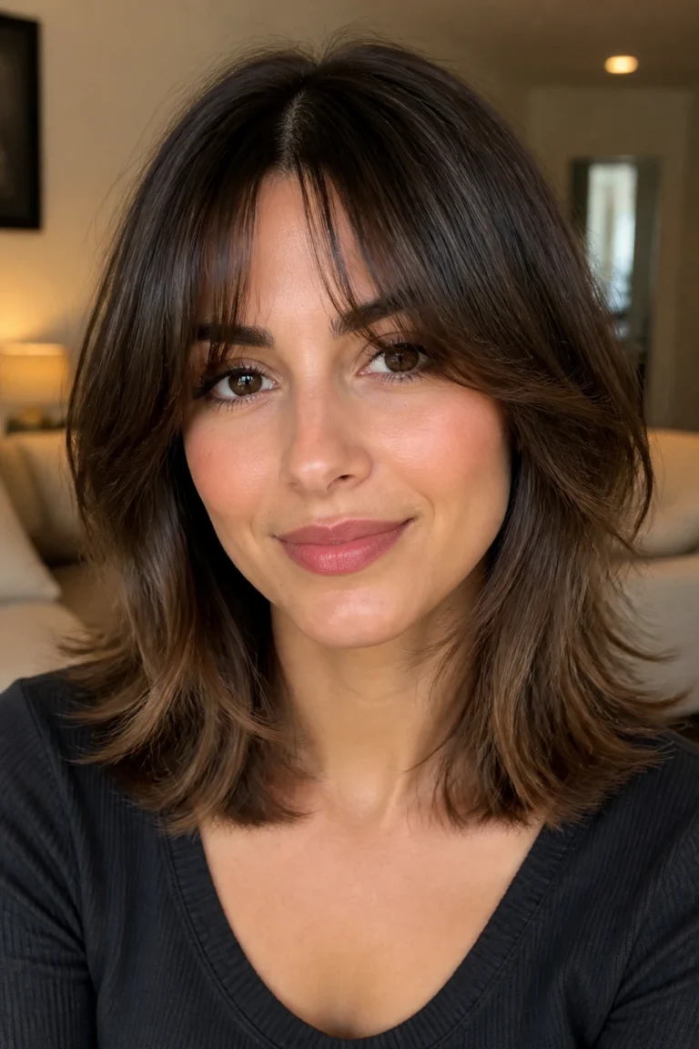 23 Bangs With Choppy Layers for Fine Hair