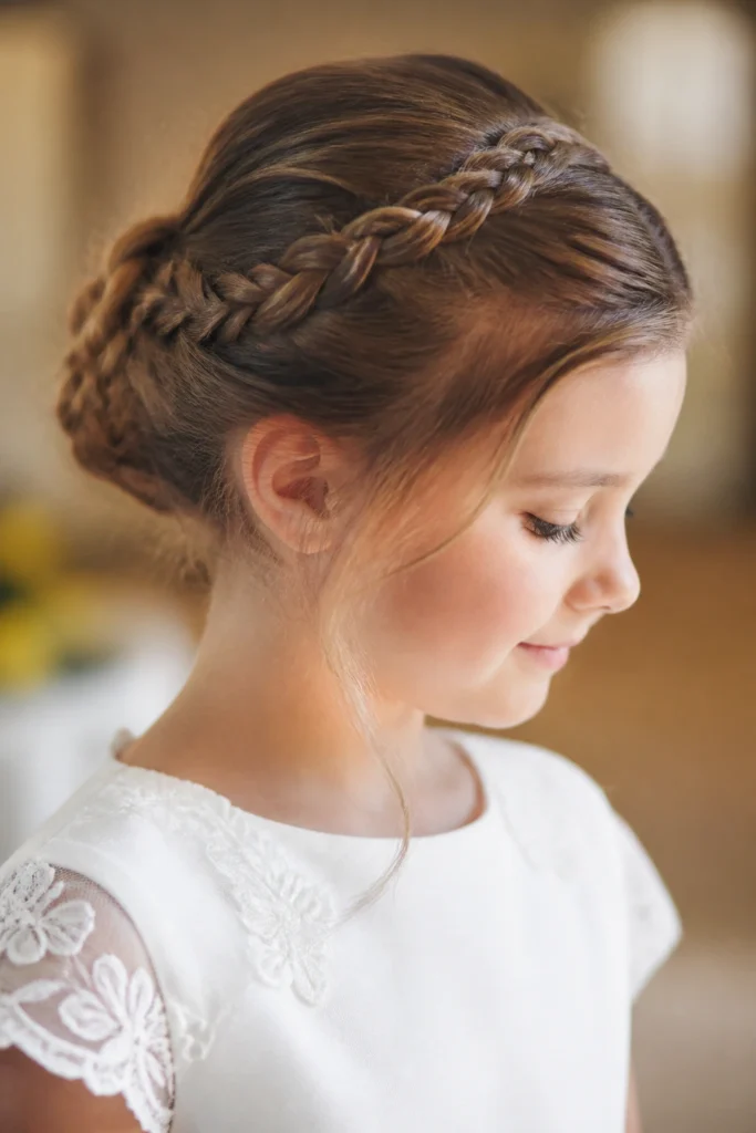 30 Sweet Communion Hairstyles for Girls