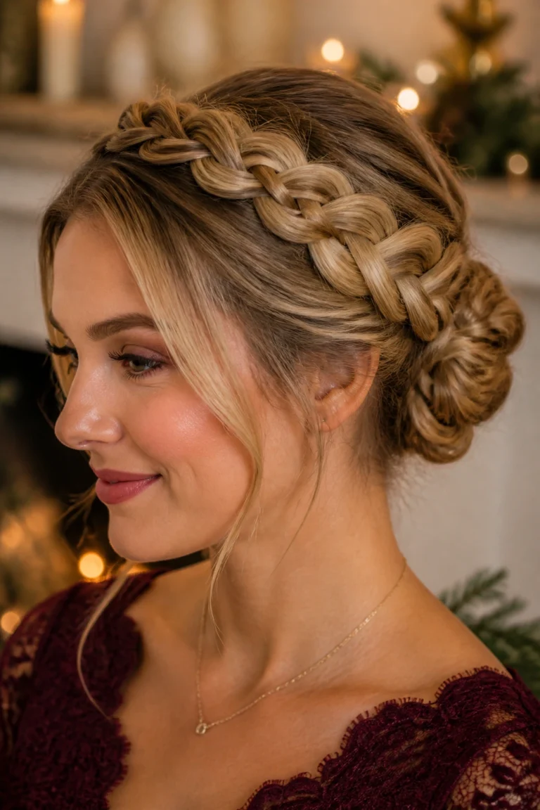 20 Holiday Updo Hairstyles