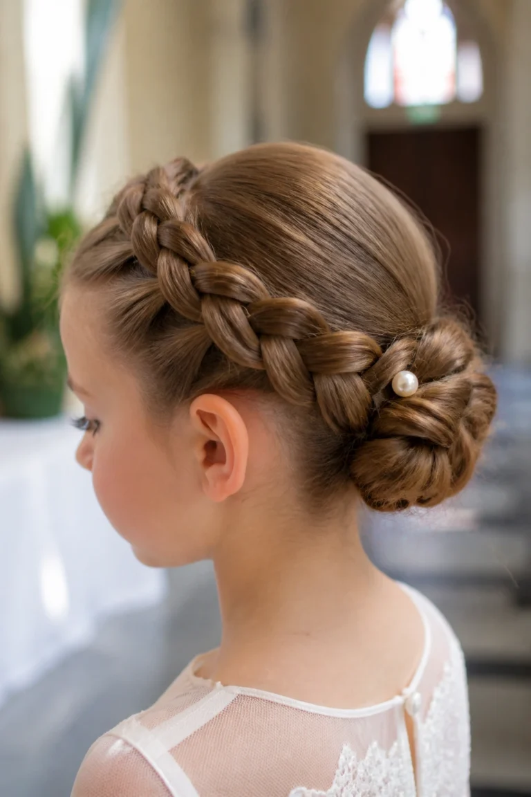 35 Updos for First Communion