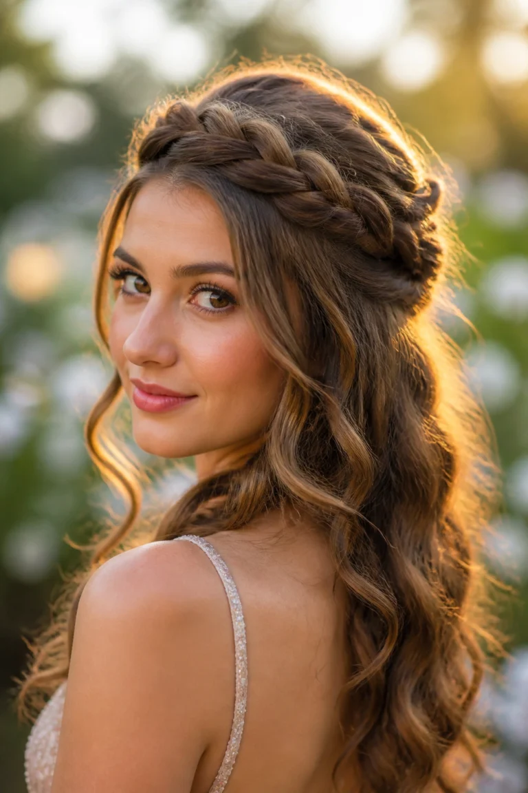 19 Hairstyle Ideas for Prom Night and Long Hair