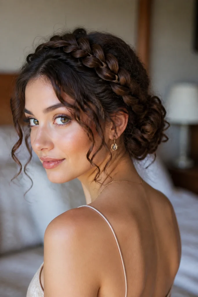 19 Updos for Prom Night and Curly Hair