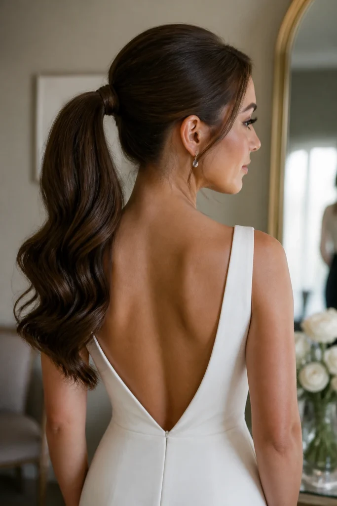 25 Wedding Ponytail Hairstyles