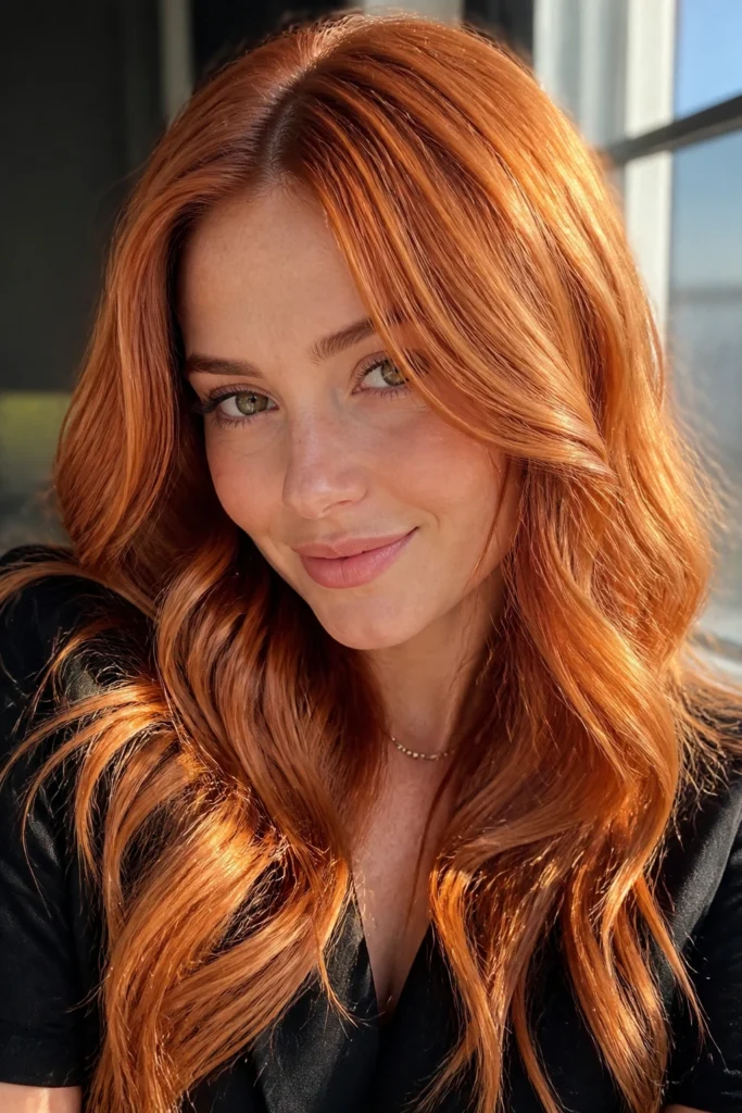 25 Copper Hair Color Ideas for Wavy Hair