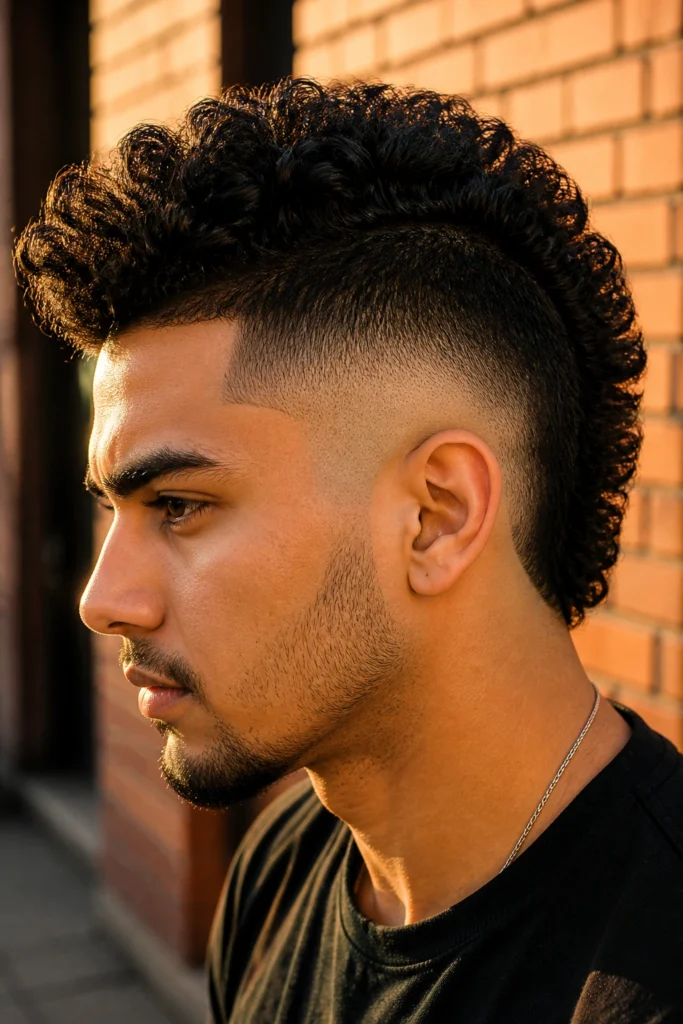 24 Mohawk Styles for Men With Thick Hair