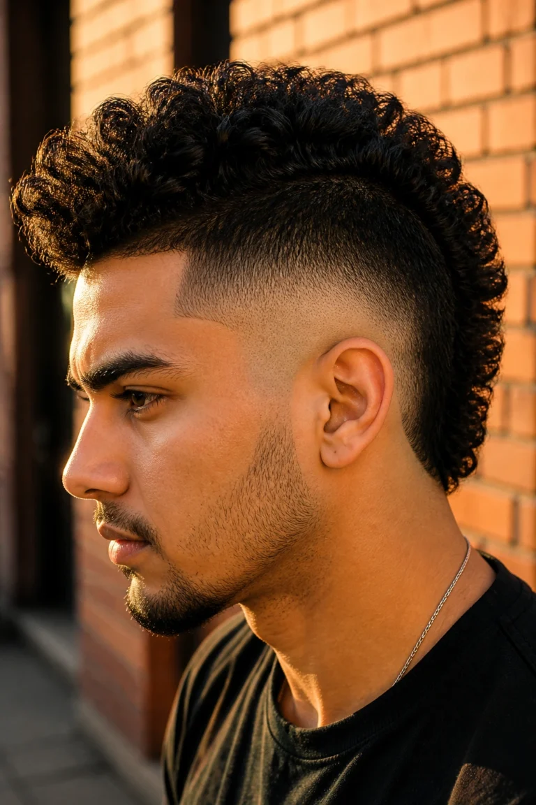 24 Mohawk Styles for Men With Thick Hair