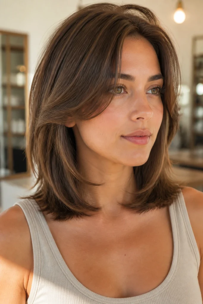 28 Layered Hairstyles for Medium Length Hair