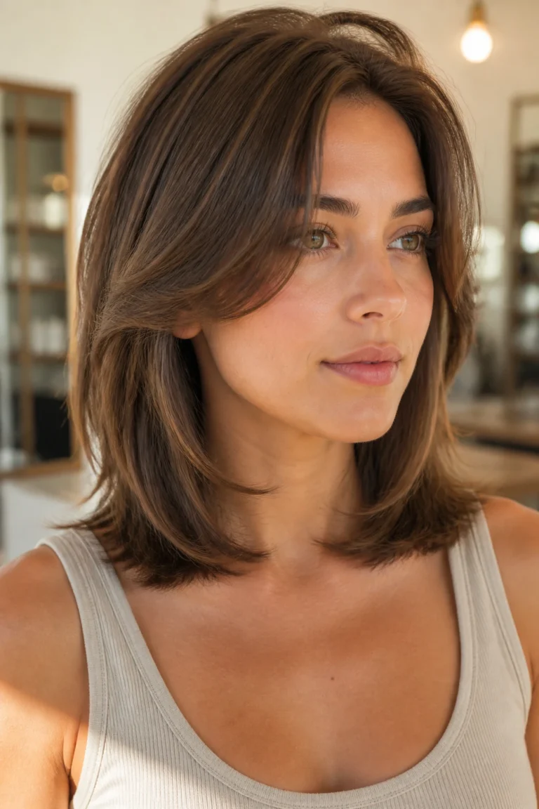 28 Layered Hairstyles for Medium Length Hair