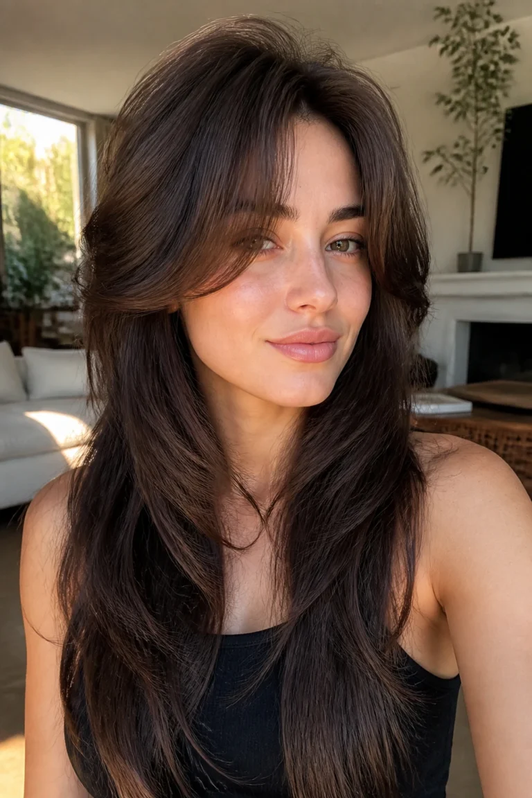 19 Layered Shaggy Long Haircuts for Thick Hair