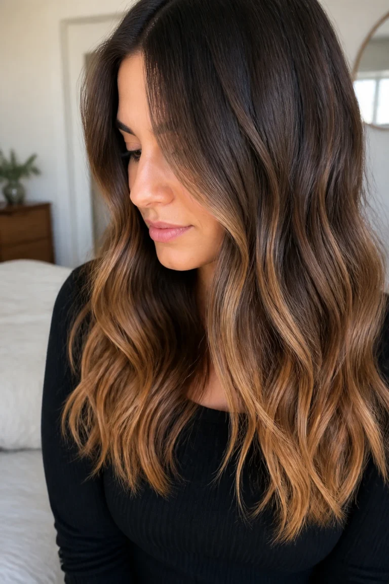 35 Balayage Highlights for Brunette Hair