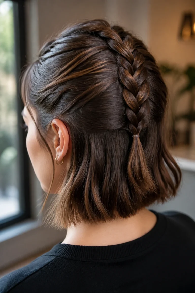 32 French Braid Styles for Short Hair
