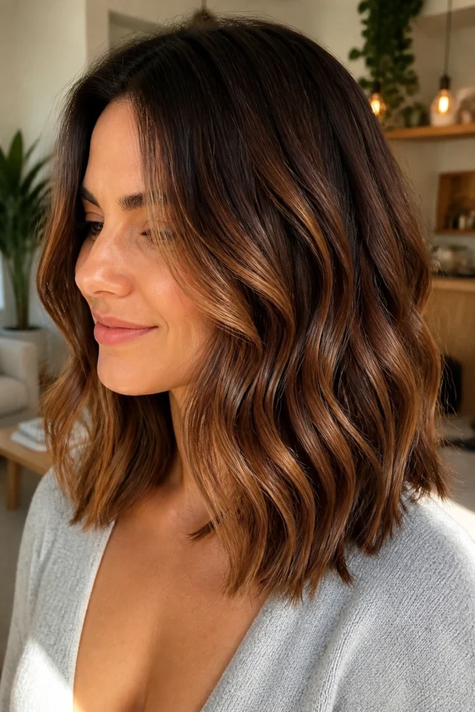 32 Brunette Hair Looks for Medium Length Hair