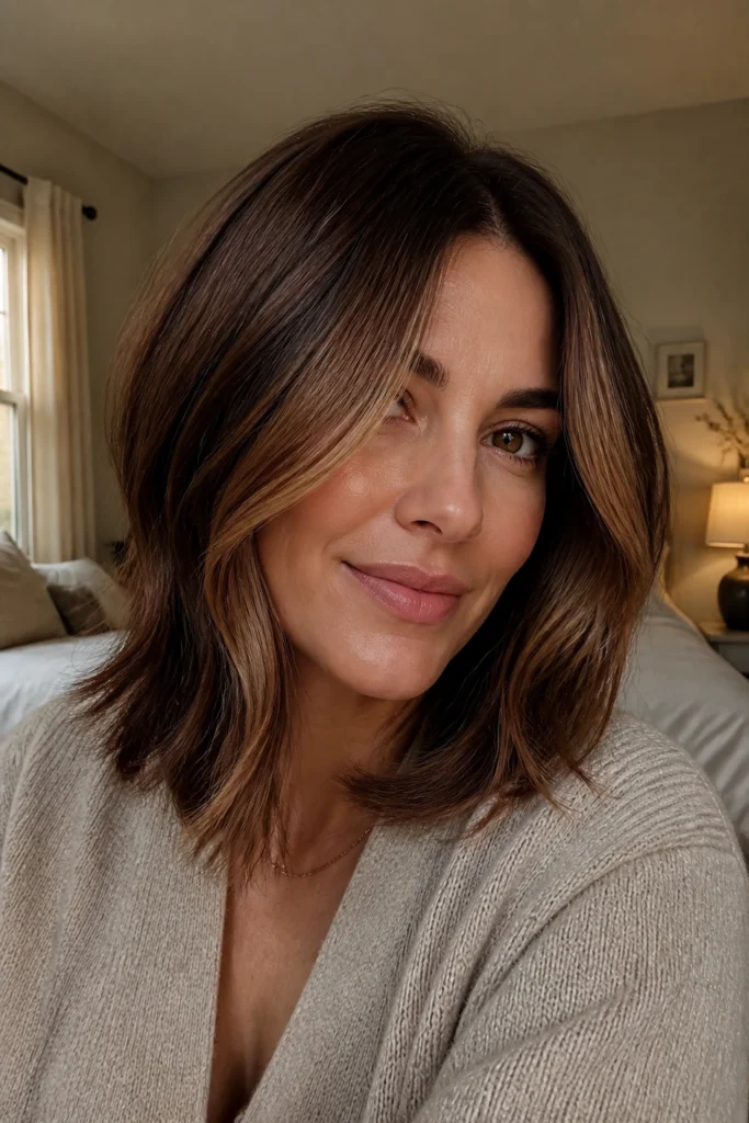 25 Medium Length Brown Hair Color Ideas