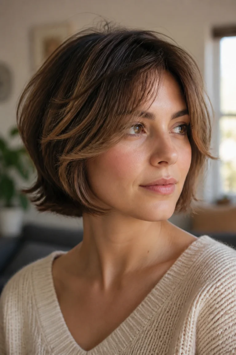 28 Feathered Hairstyles for Women With Short Hair
