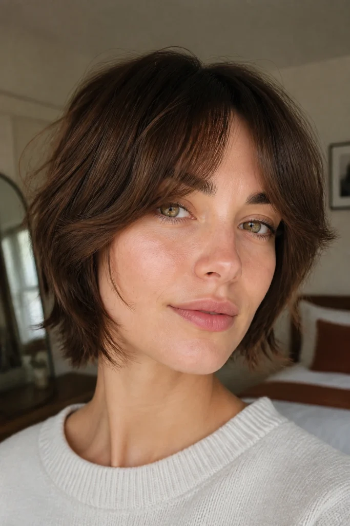 23 Short Layered Cuts With Choppy Shag Texture