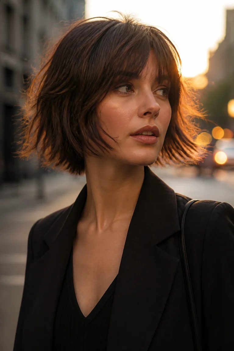 27 Short Shag Haircuts With Choppy Layers