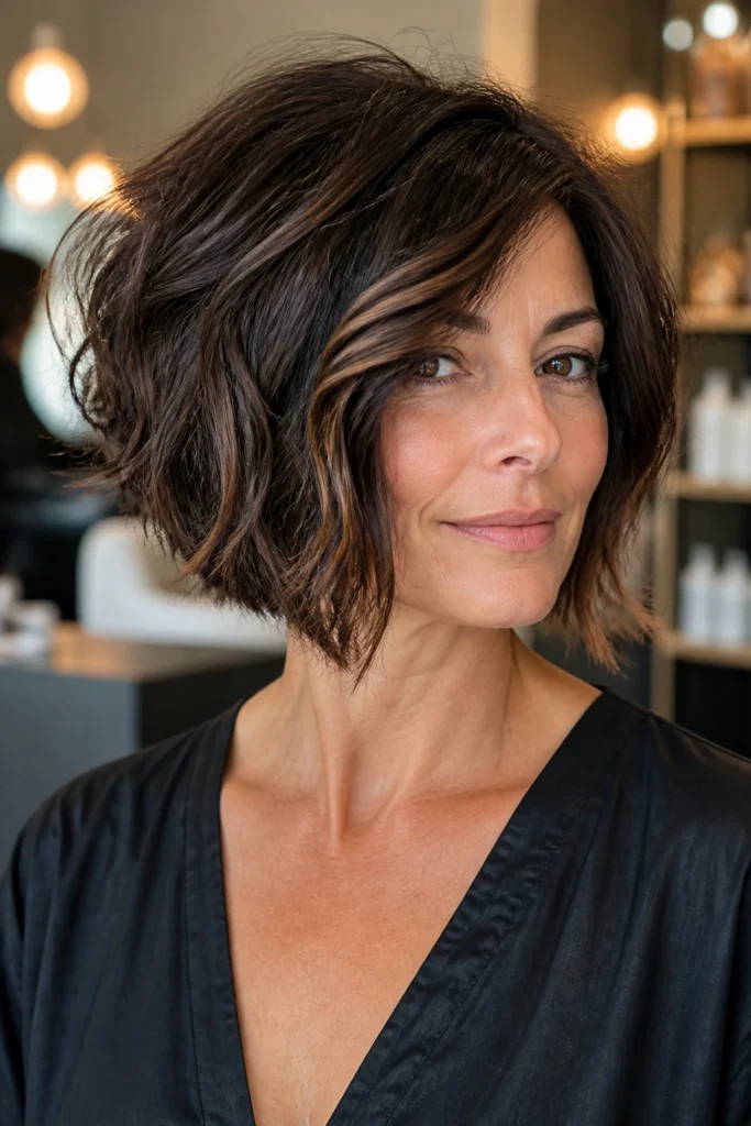 16 Choppy Bob Haircuts for Thick Hair