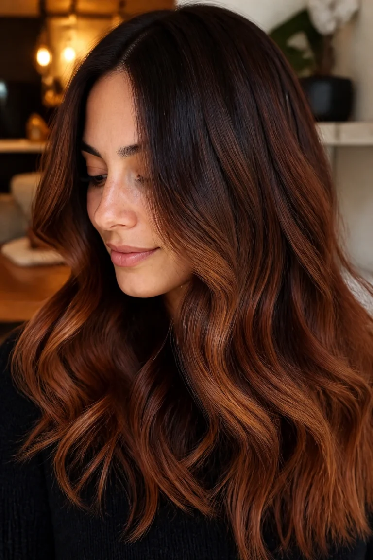 22 Auburn Hair Color Ideas for Warm Red Brown Tones