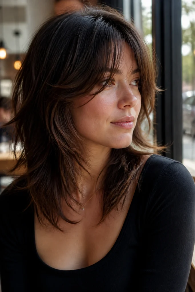 32 Shag Haircuts for Round Faces