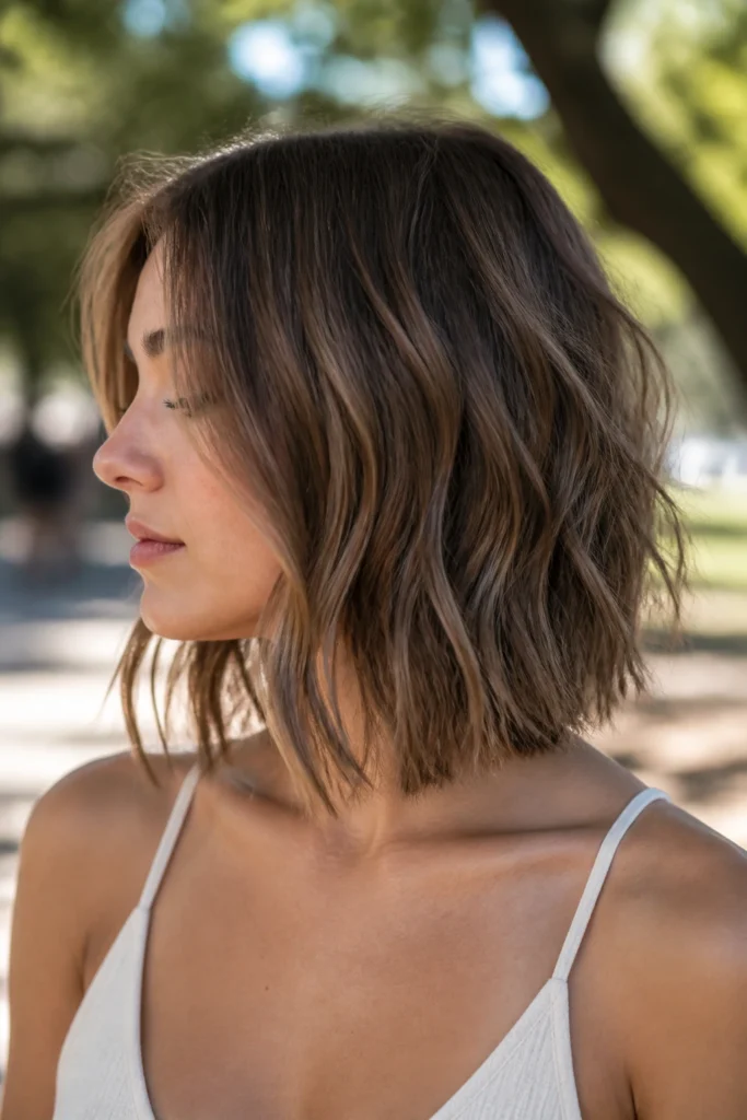 38 Lob Haircuts for Wavy Hair
