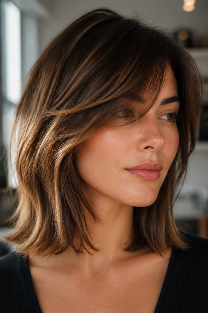 25 Wispy Haircuts With Side Bangs
