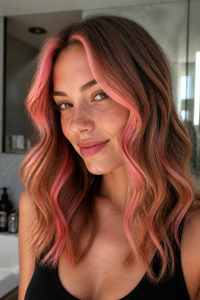 35 Money Piece Looks for Wavy Hair