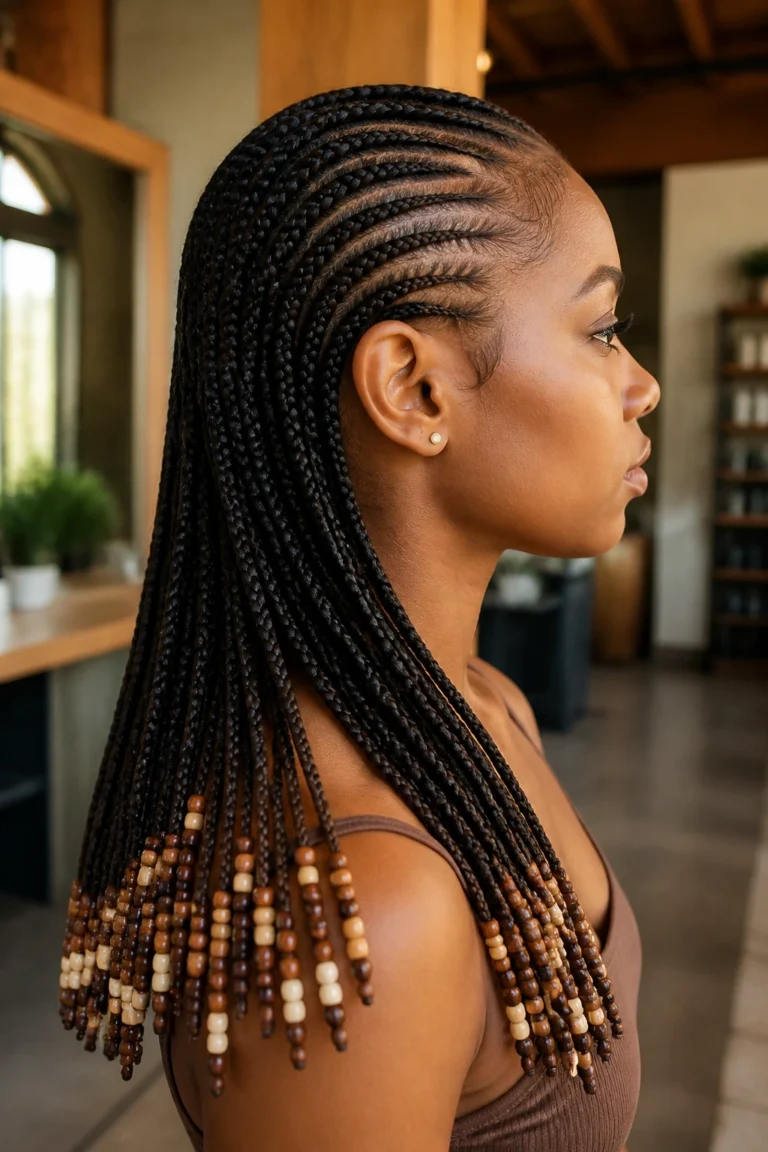 20 Beaded Hairstyles for a Polished Look
