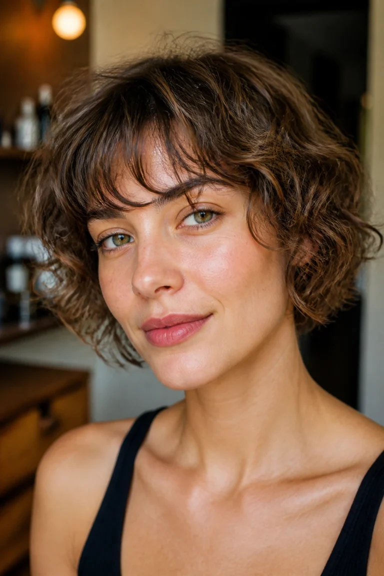 38 Short Curly Shag Cuts for Fine Hair
