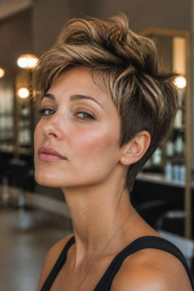 28 Wavy Pixie Hairstyles for Round Faces