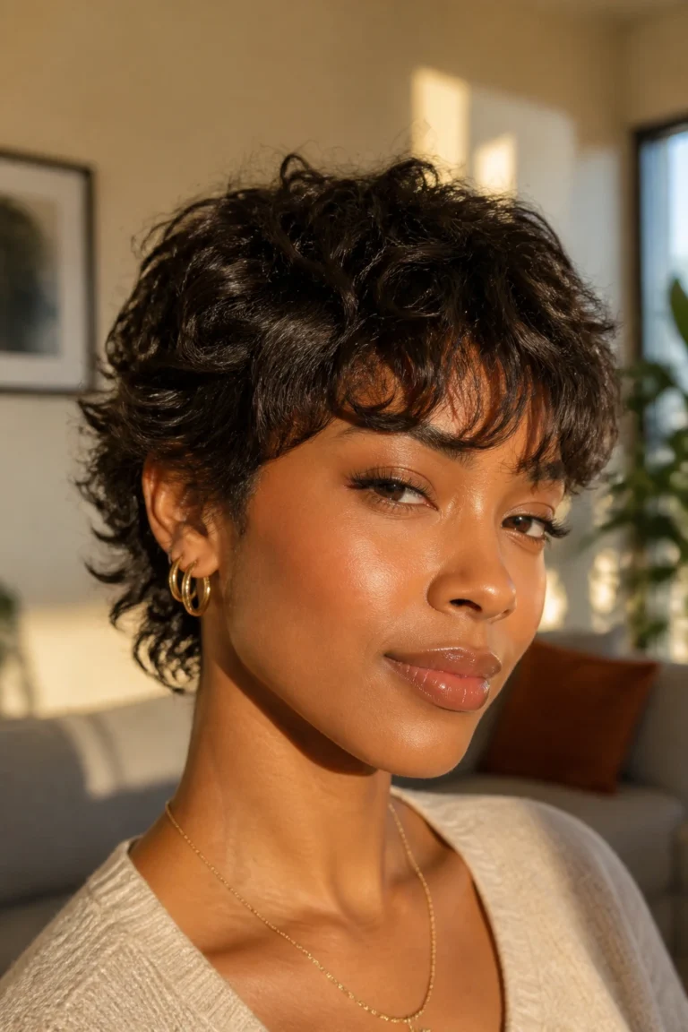 35 Short Shag Haircuts for Black Hair