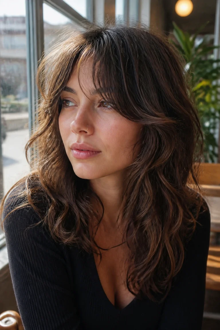30 Shag Haircuts for Wavy Hair