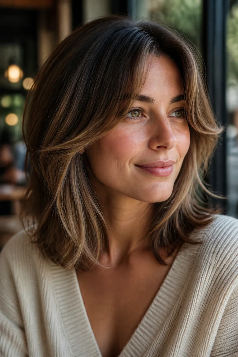 32 Layered Haircuts for Medium Length Hair