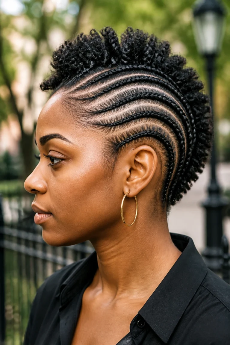 22 Natural Mohawk Hairstyles for Short Hair