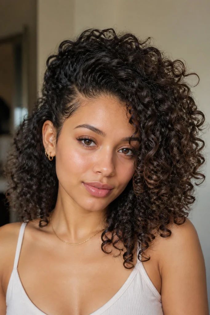 18 Shoulder Length Hairstyles for 3b Curls
