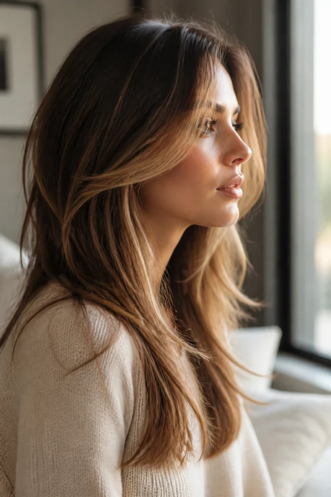 25 Long Layered Haircuts for Soft Movement and Body