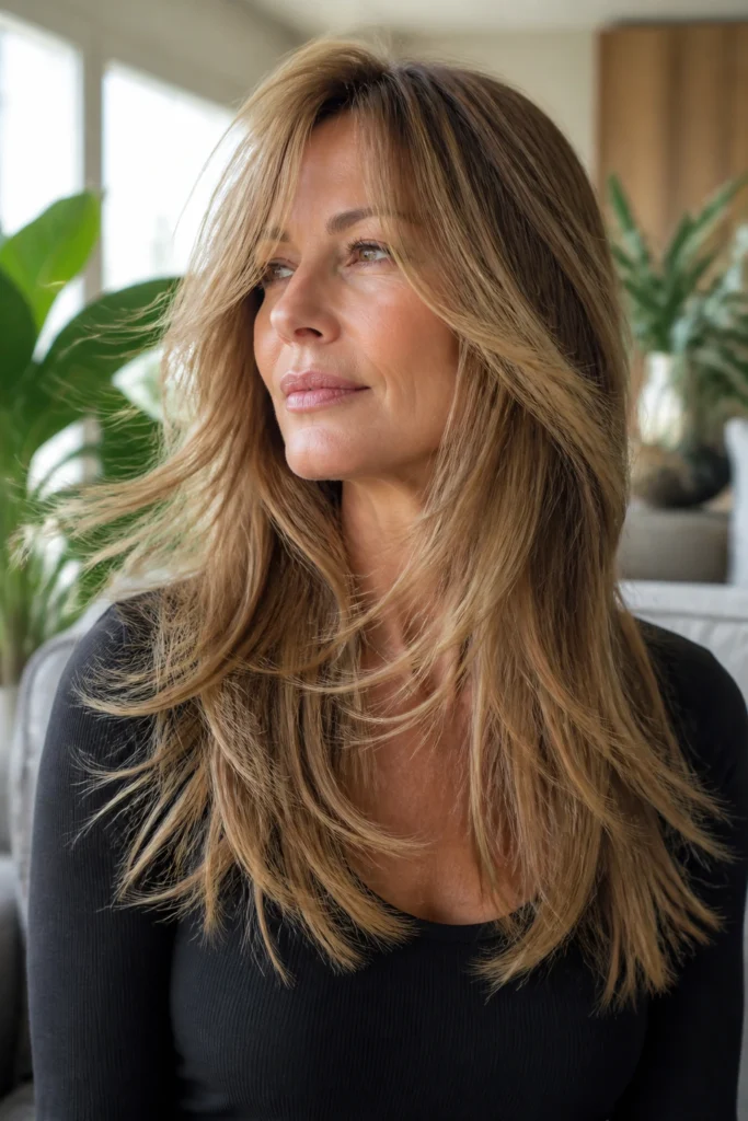 17 Shag Haircuts for Long Hair Over 40