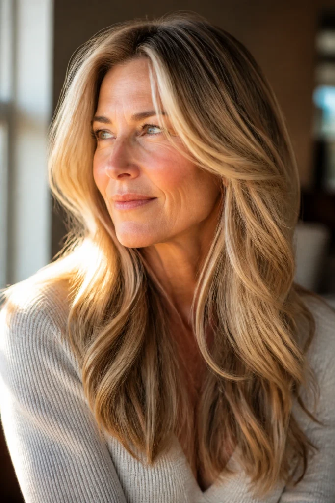 19 Blonde Hair Looks for Long Hair Over 50