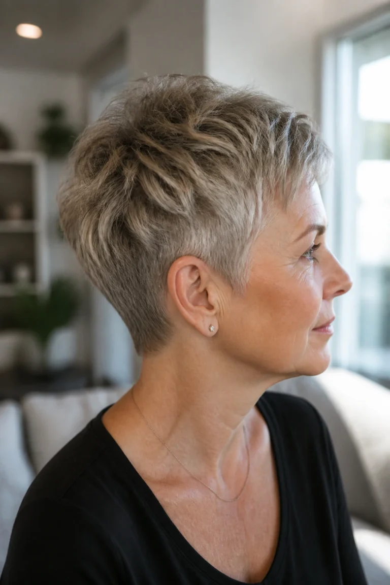 27 Short Hairstyles for Women Over 50