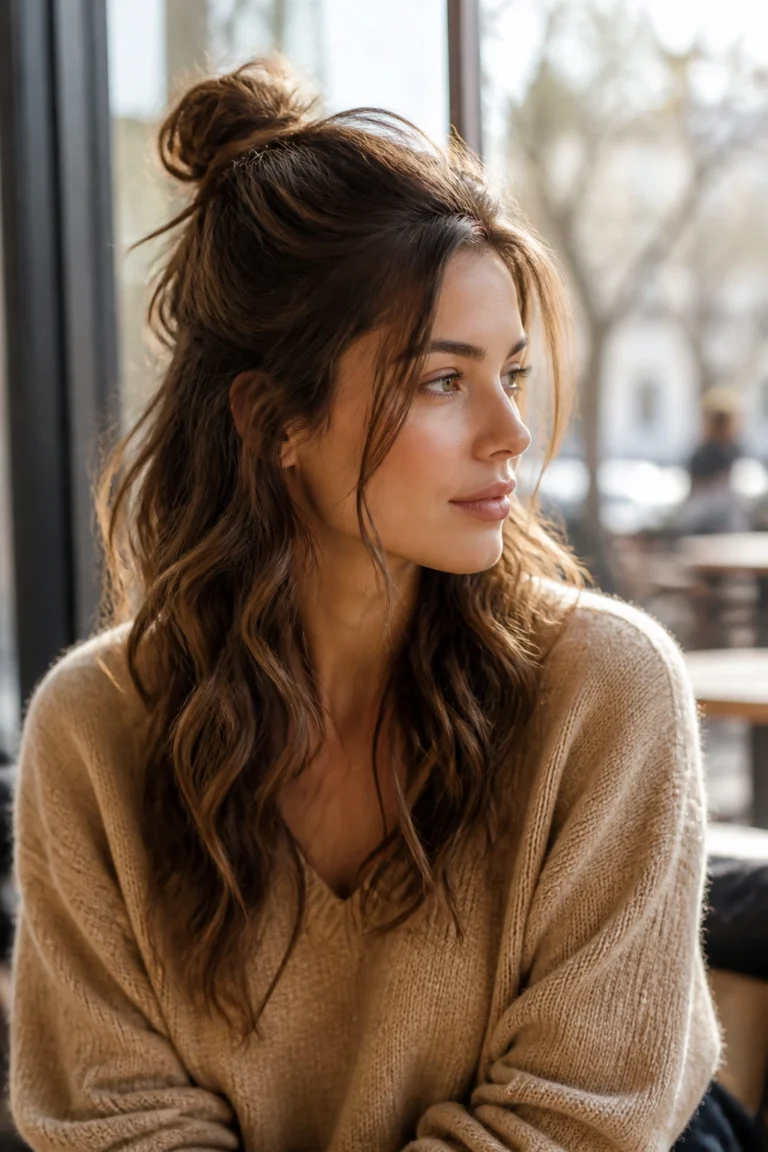 27 Updos for Wavy Hair